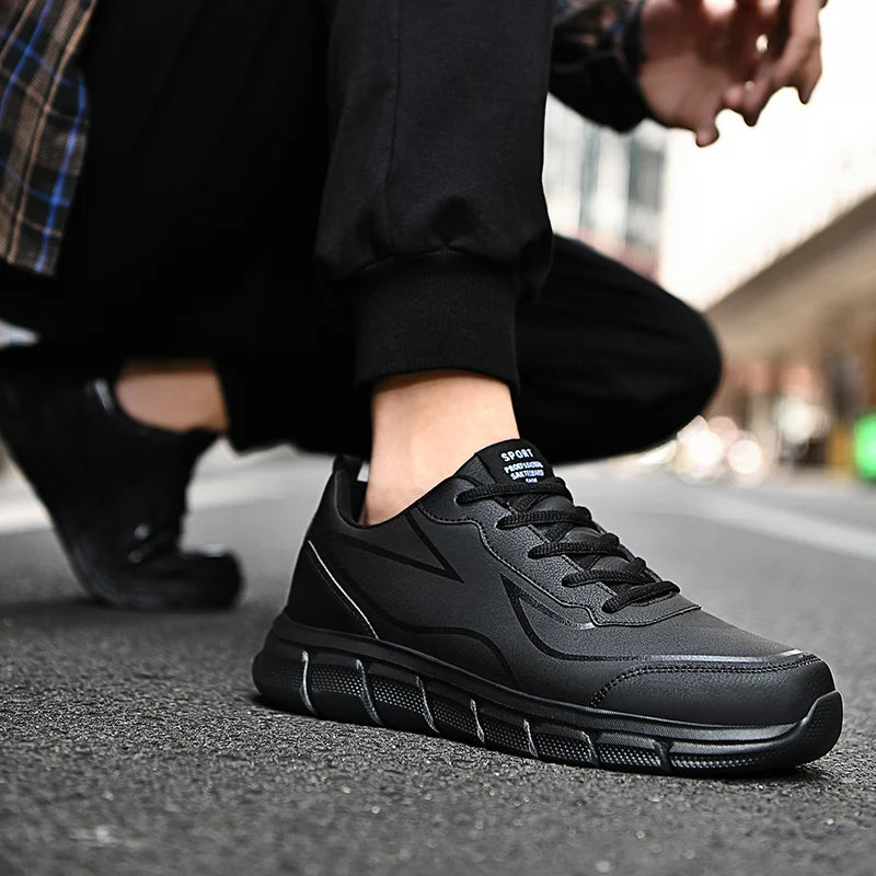 LETCOMFIT Men's Waterproof Sneakers | Non-Slip Walking Shoes Men's Sneakers PRIMED