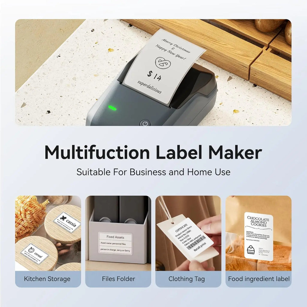 Niimbot B21 / B21 Pro Portable Bluetooth Thermal Label Printer Thermal Label Printer PRIMED