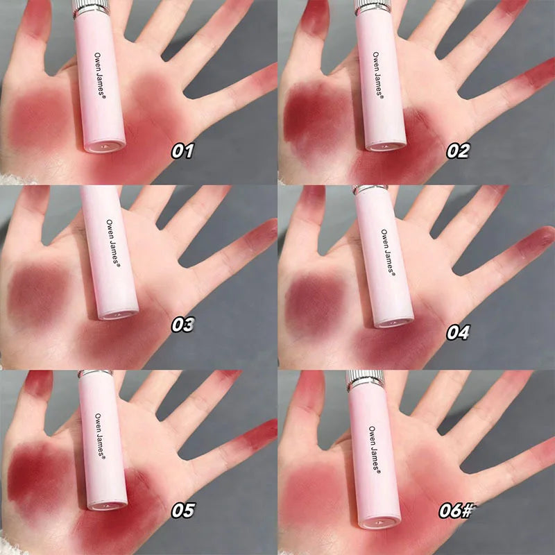 ZYXUAQIR Matte Mousse Lipstick – Velvet Long-Lasting Lip Color