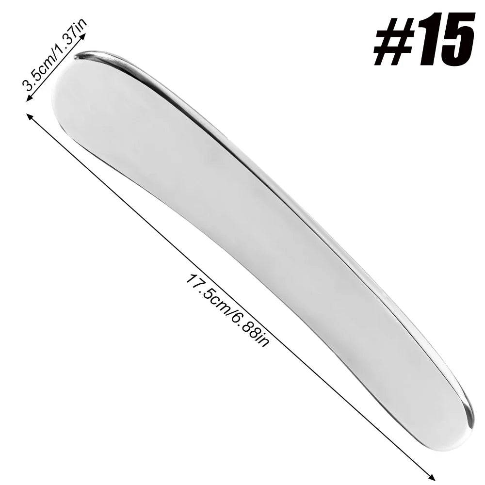 Stainless Steel Gua Sha IASTM Scraping Massage Tool Massage Scraping Tool PRIMED 15
