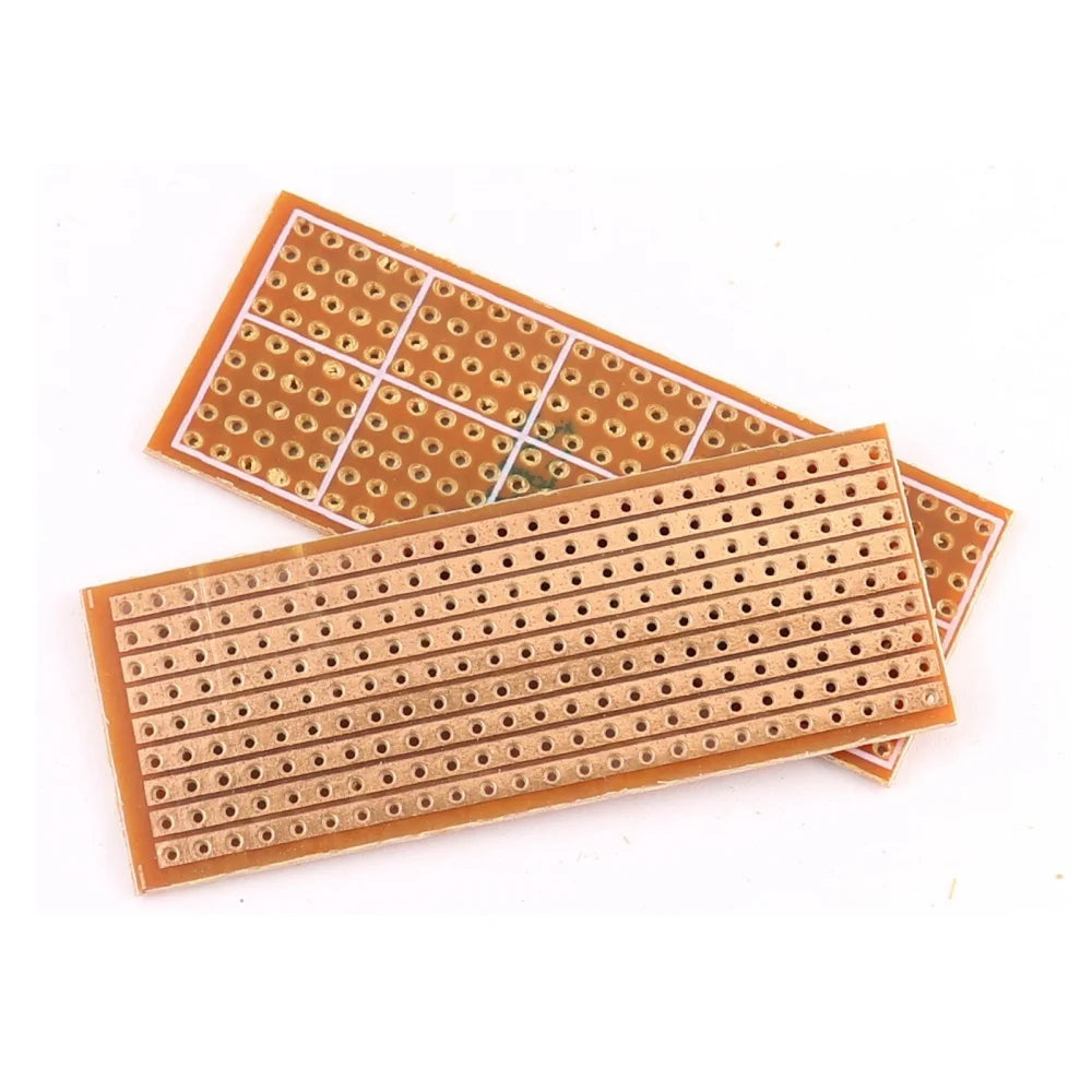 Single Side PCB Board 2.5x6.4cm DIY Matrix Circuit 5/10PCS PCB Prototype Board PRIMED