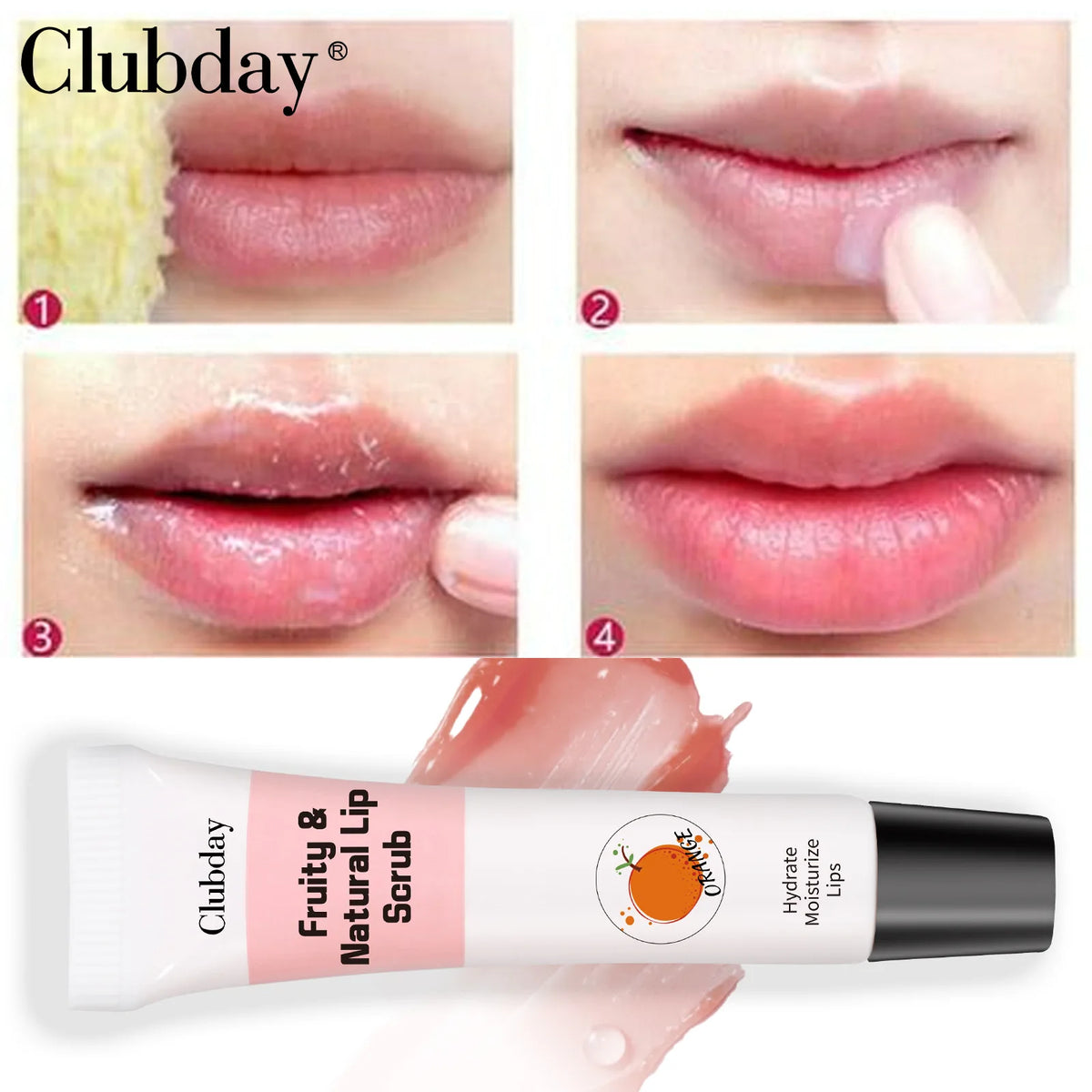 MISS ROSE Fruity Lip Scrub – Exfoliating & Moisturizing Balm