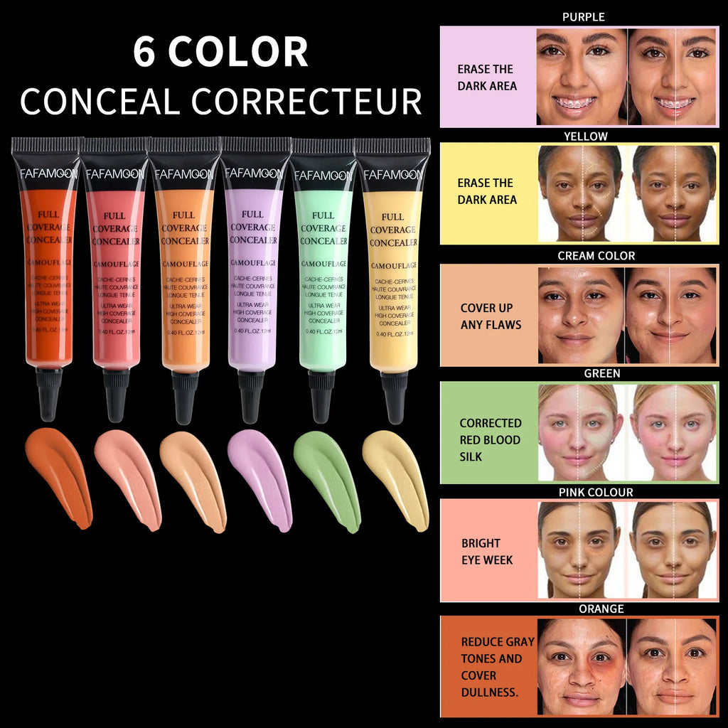 Fafamoon Waterproof Full Coverage Liquid Concealer Matte