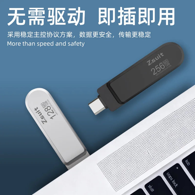 2-in-1 USB-C & USB-A 3.0 Dual Flash Drive | Phone & PC USB Flash Drive PRIMED