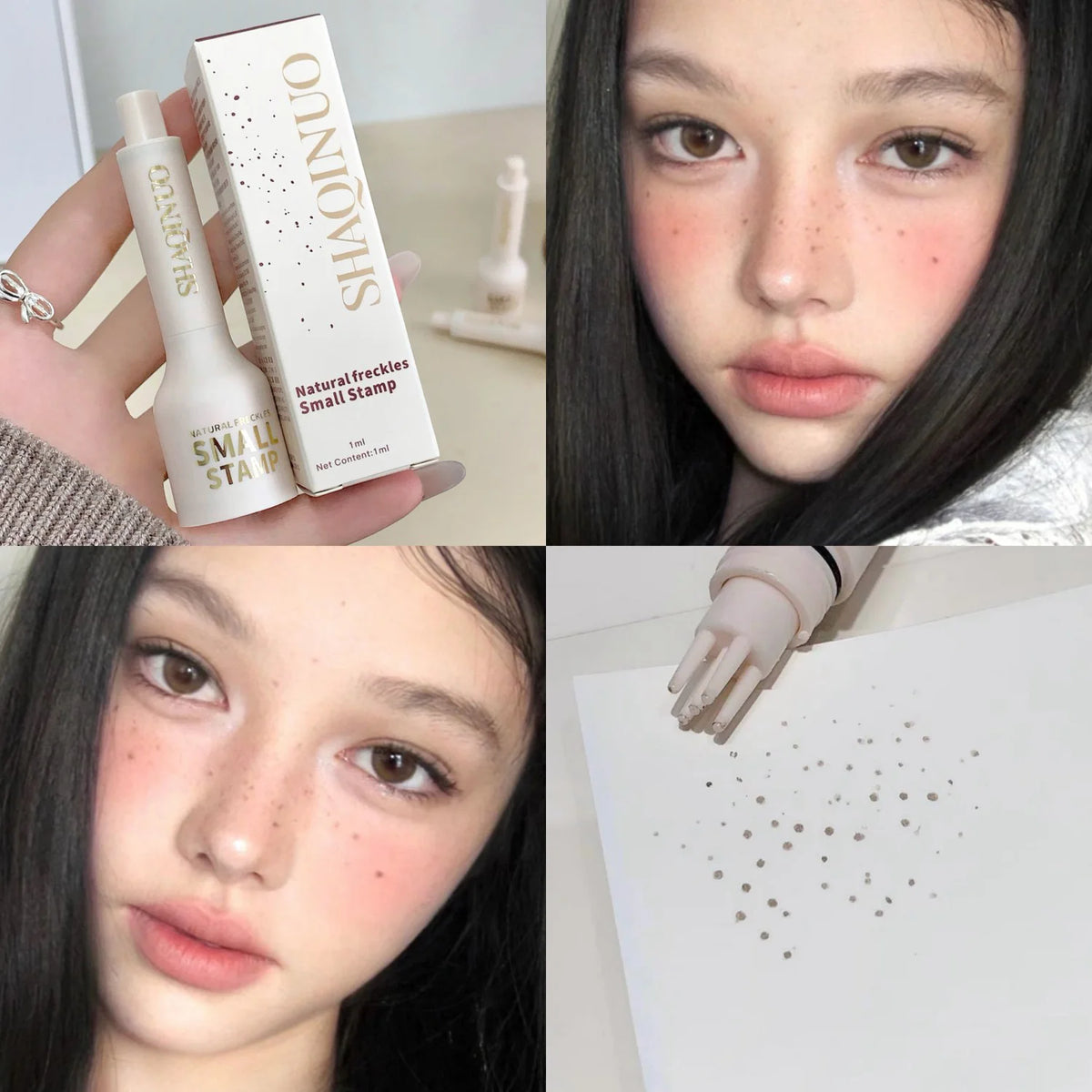 Five-Point Freckle Stamp Pen – Waterproof Faux Freckle Makeup
