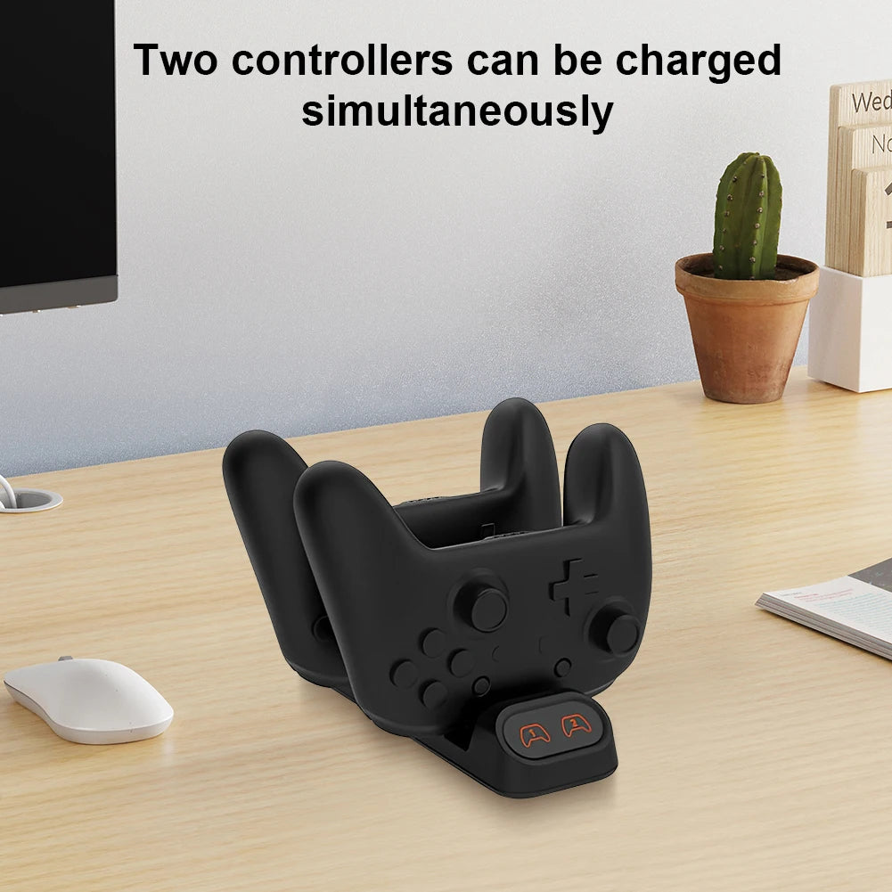 Dual Controller Charging Dock – Switch Pro, PS5 & Xbox Series Controller Charging Dock PRIMED