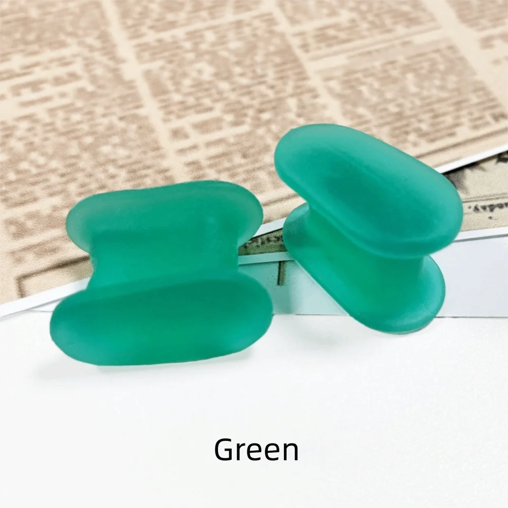 I-Shaped Big Toe Separator – Soft SEBS Spacer 1 Pair Toe Separator PRIMED Green-Big