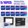 Ceamere 2.5" SATA III SSD 64GB–512GB Internal Drive 5/10 Pack Internal SSD Drive PRIMED 128GB-5PCS
