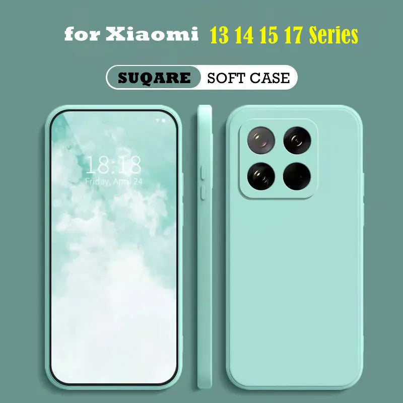 Xiaomi Liquid Silicone Shockproof Case – Soft TPU Cover