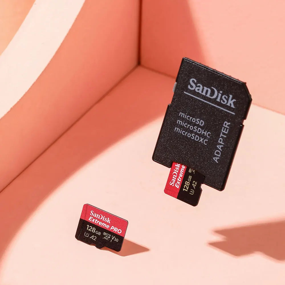 SanDisk High Endurance microSD 32GB–256GB U3 V30 4K Flash Memory Card PRIMED