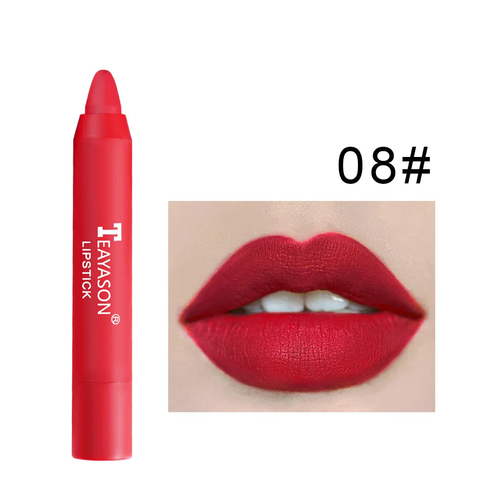 TEAYASON Nude Matte Lipstick Pen & Lip Liner – Waterproof Matte Lip Liner PRIMED