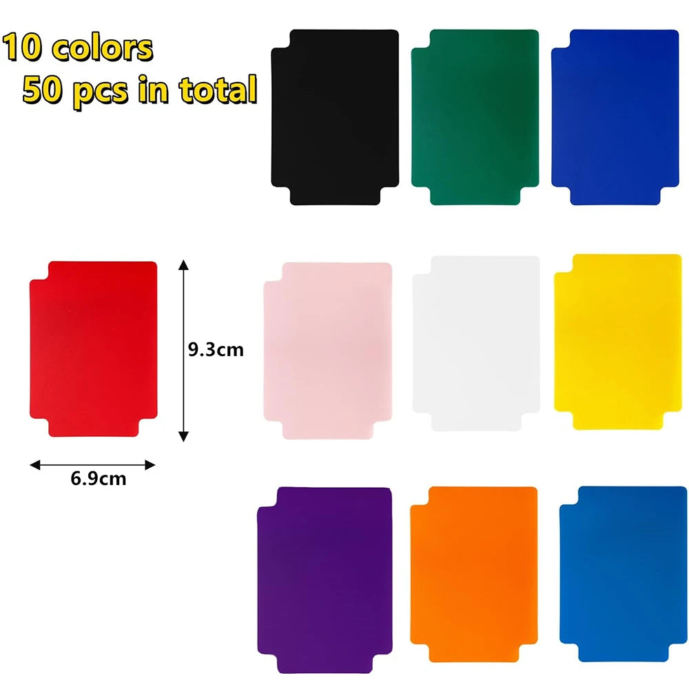 Plastic Trading Card Dividers – Sports & TCG Collection Organizer Card Collection Organizer PRIMED