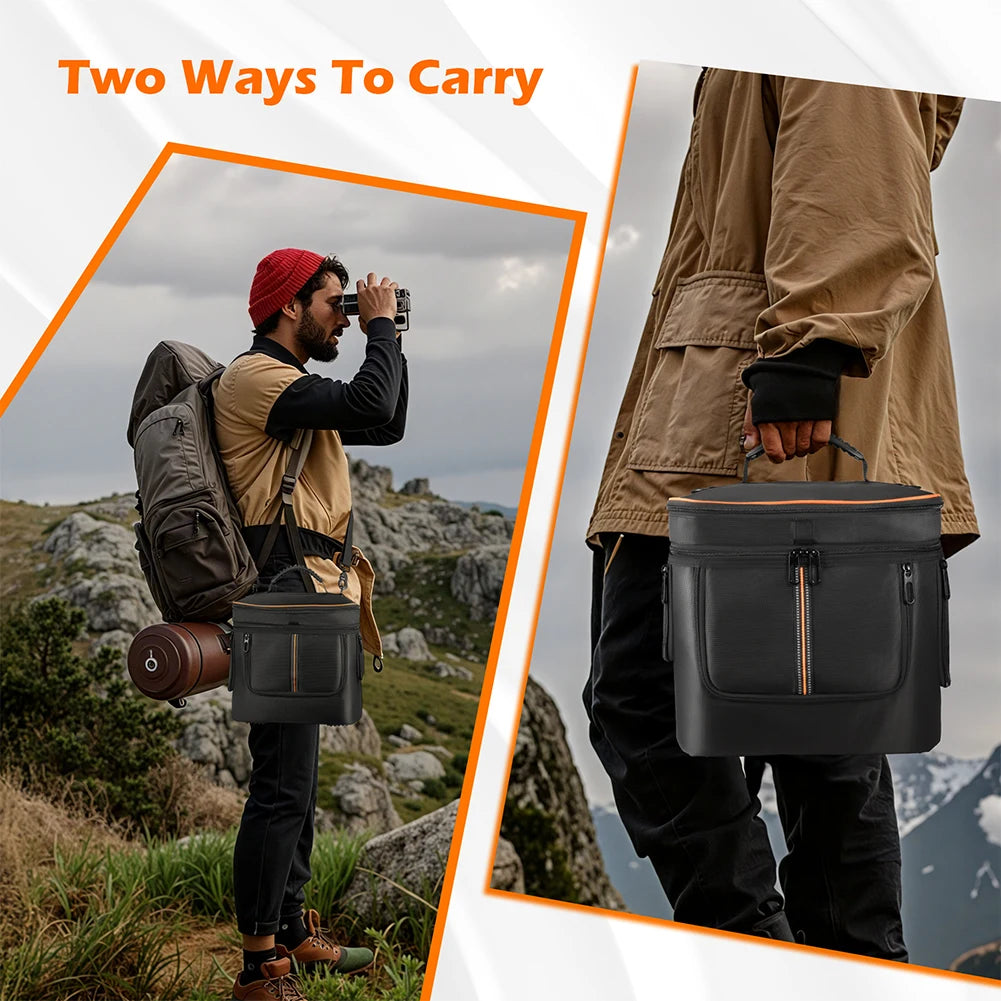 Waterproof Carrying Case for Jackery Explorer 1000 V2 + Strap Power Station Carry Bag PRIMED