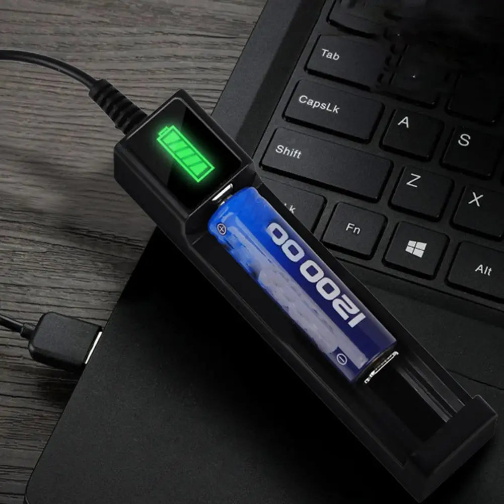 Universal Smart USB Battery Charger 18650 14500 10440 Battery Charger PRIMED