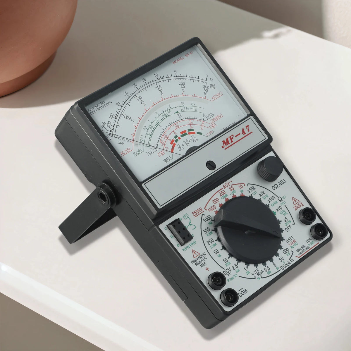 MF-47 Analog Multimeter – Voltage, Current & Battery Tester Analog Multimeter PRIMED China Mainland