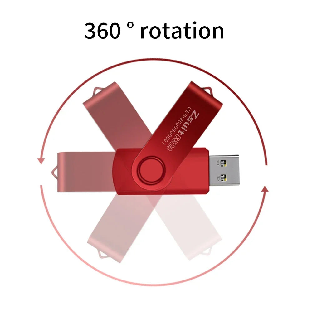 Z-suit Metal USB Flash Drive 128GB 64GB 32GB High Speed