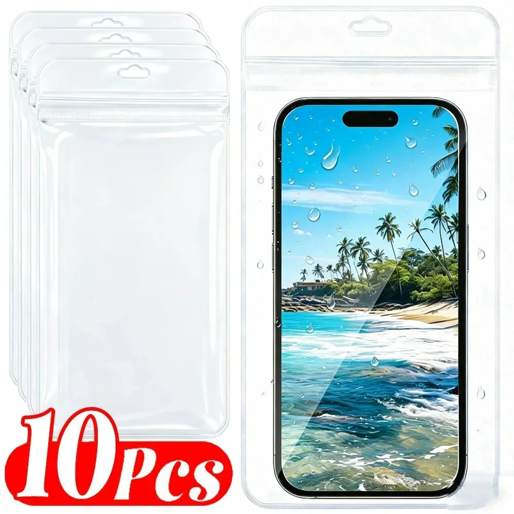 Waterproof Phone Pouch – Universal Clear Underwater Bag Waterproof Phone Pouch PRIMED