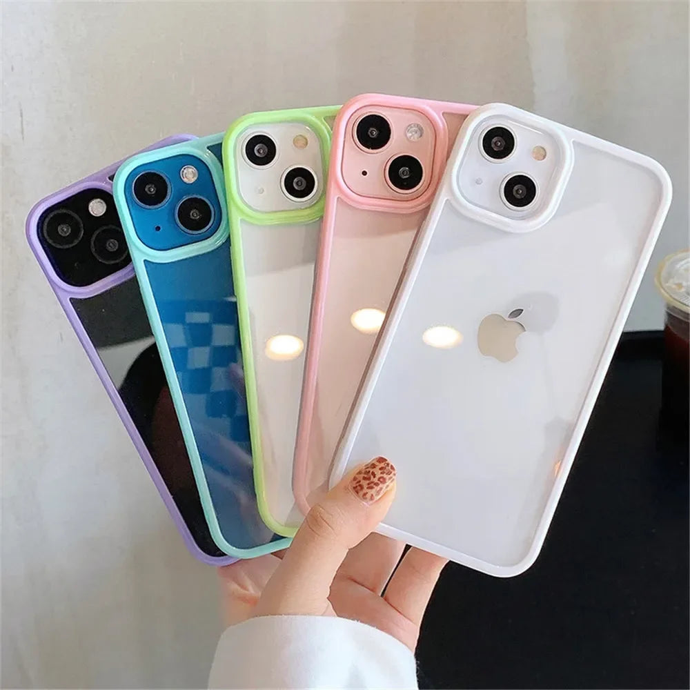Clear iPhone Case Drop Protection – iPhone 7 to 15 Pro Max Phone Protective Case PRIMED
