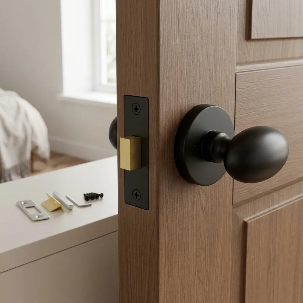 Zinc Alloy Flush Handle for Sliding & Pocket Doors | Silver Black