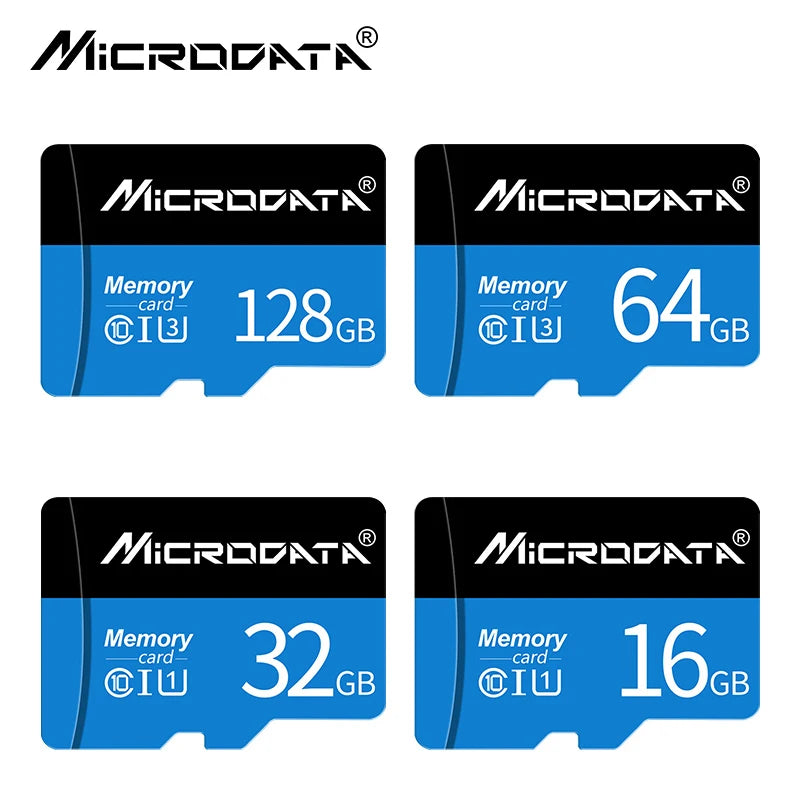 MicroDrive Micro SD Card 8GB–256GB | Class 10 U3 V30 A1 Micro SD Card PRIMED