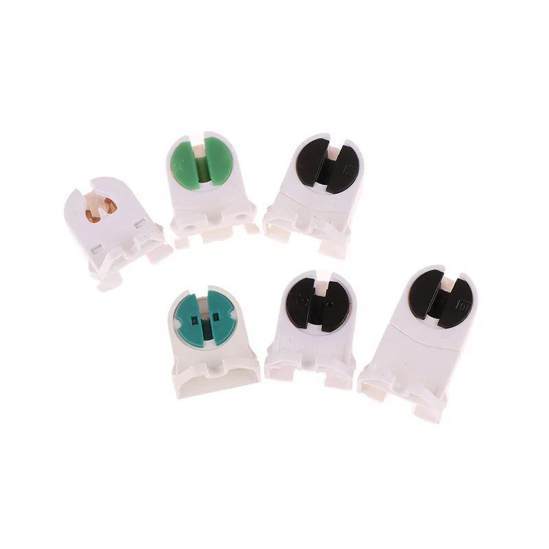 10-Pack T5 G5 Non-Shunted Lamp Socket for LED Fluorescent Tubes