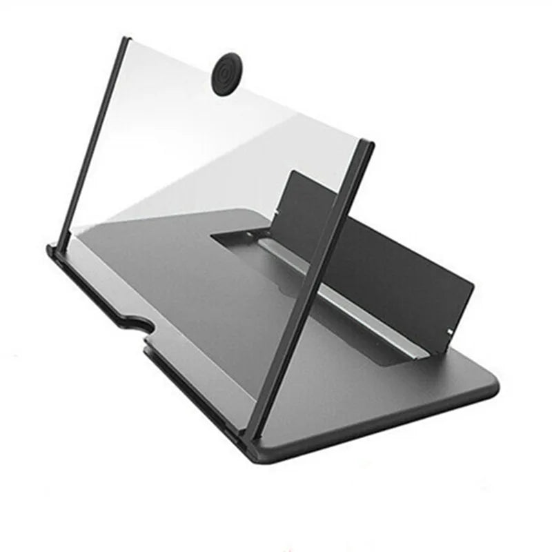 10/12 Inch HD Phone Screen Magnifier & Amplifier Stand Phone Screen Magnifier PRIMED 12 in Black with Box