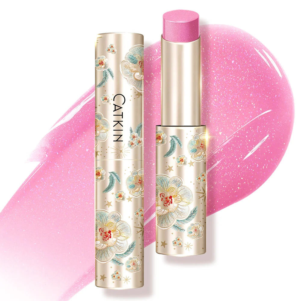 CATKIN WaterGlow Glossy Lip Balm | 12H Hydrating Lip Stick Glossy Lip Balm PRIMED C07 Azalea