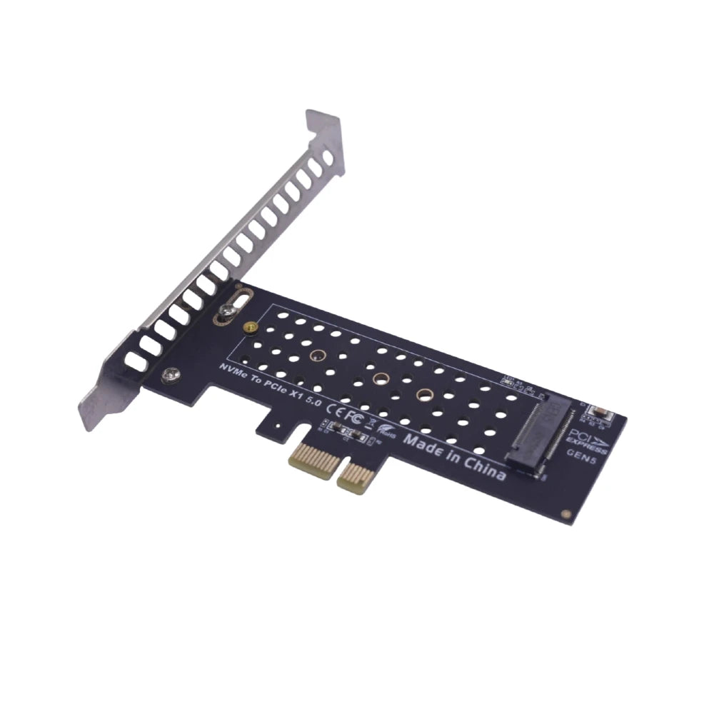 TISHRIC PCIe 5.0 x1 to M.2 NVMe Adapter Riser Card 2230–2280 NVMe Adapter Card PRIMED NVME To PCIE 5.0 X1 China Mainland