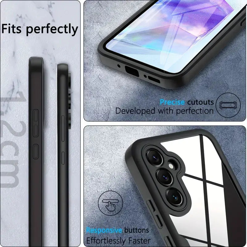 360° Shockproof Full Cover Case for Samsung Galaxy A Series Phone Protection Case PRIMED