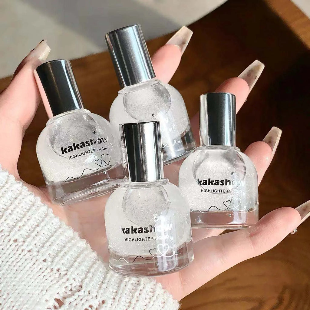 Kakashow Liquid Highlighter – Sparkling Glitter Face & Body Liquid Highlighter PRIMED