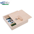 Walnut Wood USB 3.0 Flash Drive 8–128GB | Wedding Photo Gift Wood USB Flash Drive PRIMED 128 GB Maple with Box