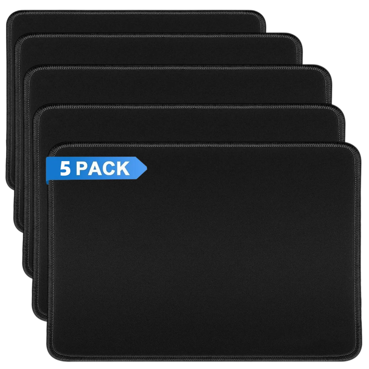 Ultra-Thin Gaming Mouse Pad – Non-Slip Rubber, Superfine Fiber Gaming Mouse Pad PRIMED 5pcs