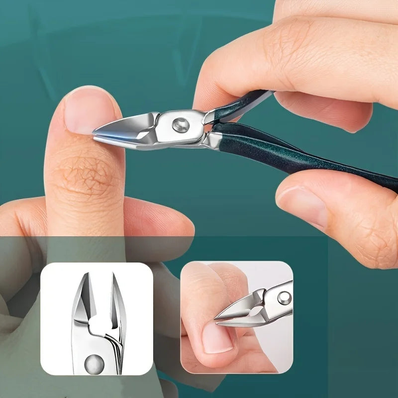 Stainless Steel Nail Care Kit – Manicure & Pedicure Set + Case Nail Care Kit PRIMED