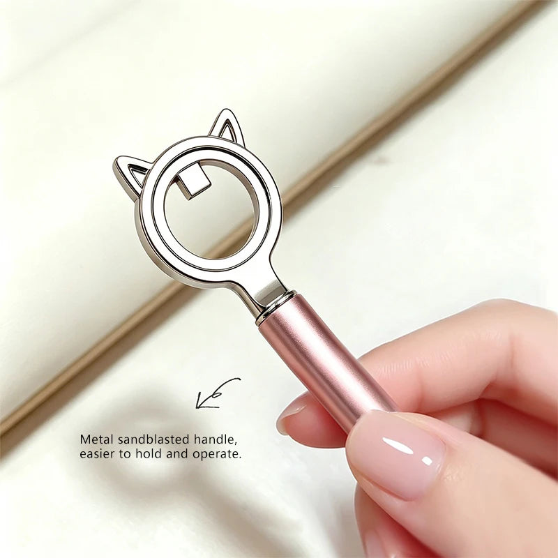 Dual-Head Cat Eye Nail Art Magnet | Hollow Ring Tool Nail Art Magnet PRIMED