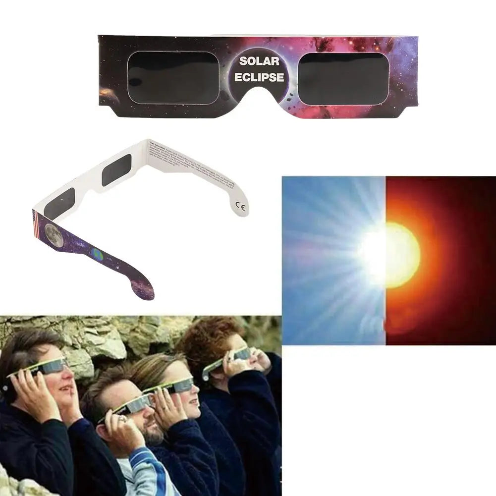 Solar Eclipse Glasses CE & ISO Certified | 1, 10 or 50 Pack