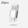 Mini 2-in-1 USB & Type-C TF/SD Card Reader – Metal Adapter USB Card Reader PRIMED 20pcs