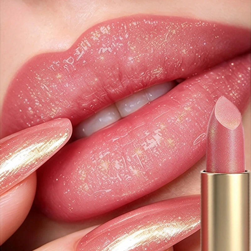 SAM SUGAR Metallic Glitter Lip Gloss | Diamond Shimmer, Waterproof