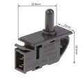 Refrigerator Door Light Push Button Switch HC-056K Replacement Appliance Door Switch PRIMED one size Other