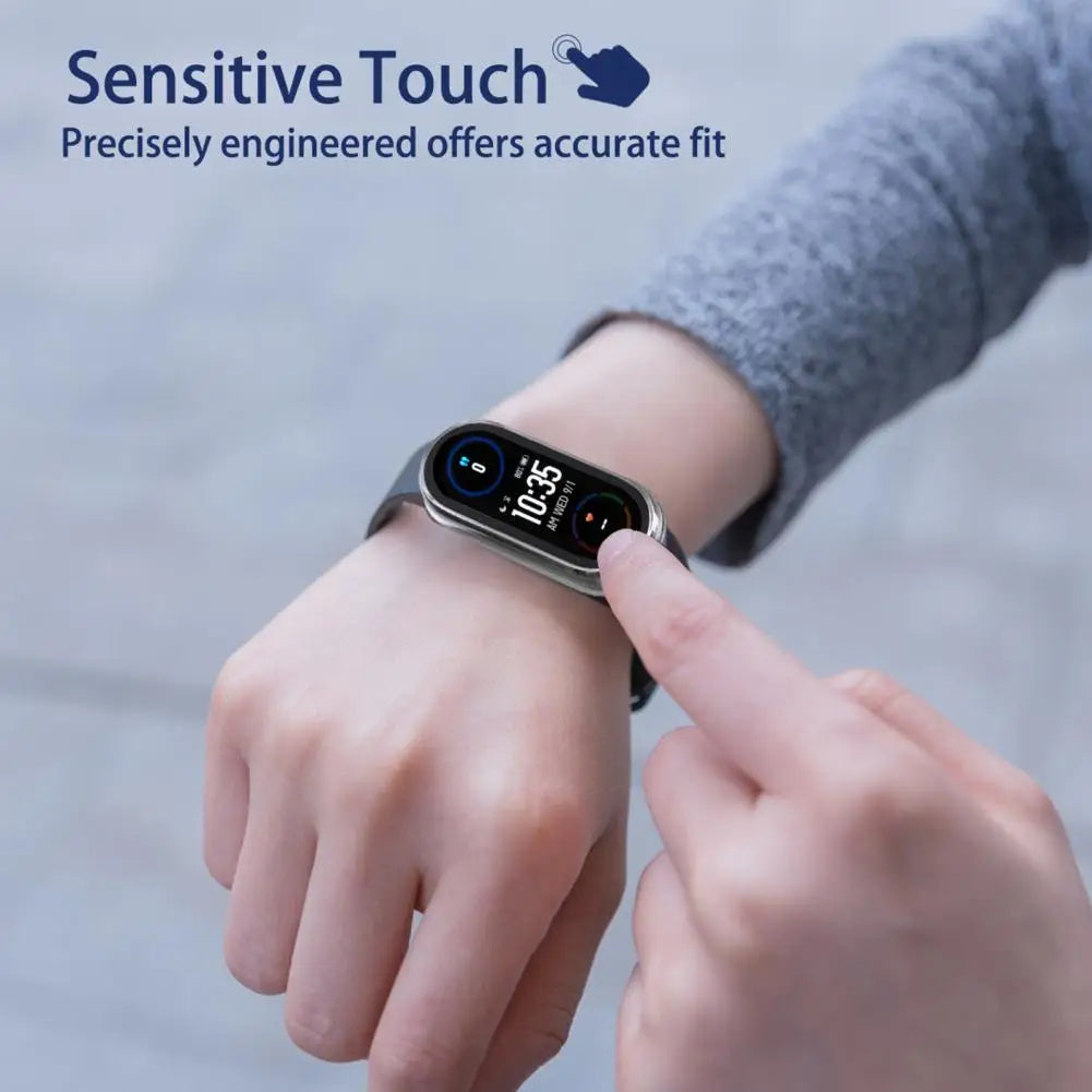 Watch Case & Screen Protector for Xiaomi Mi Band 3/4/5/6/7 Smartwatch Protective Case PRIMED