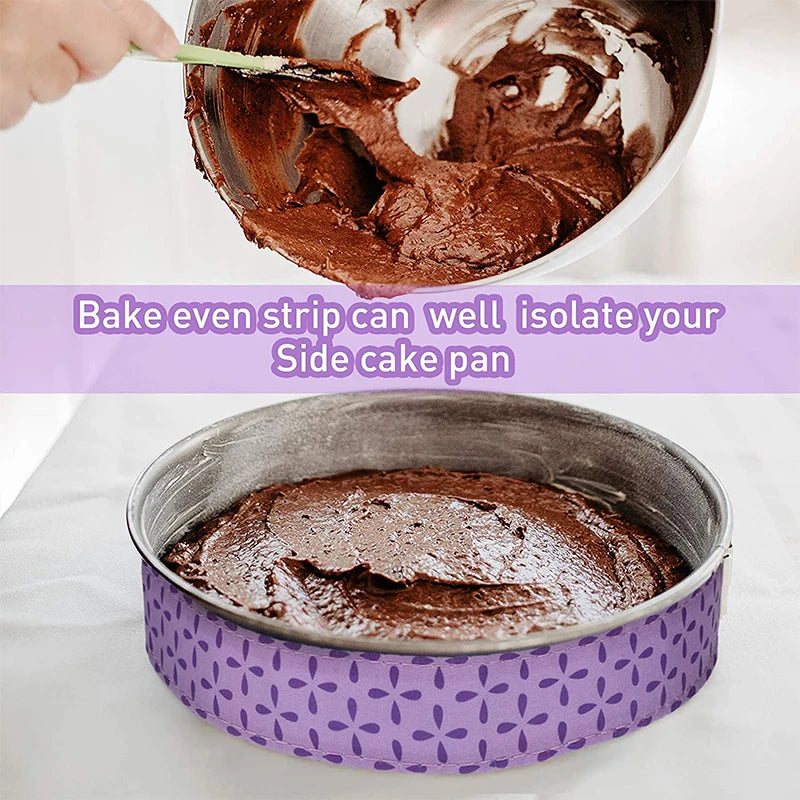 Bake Even Strips – Absorbent Cotton Cake Pan Dampener Cake Baking Strip PRIMED
