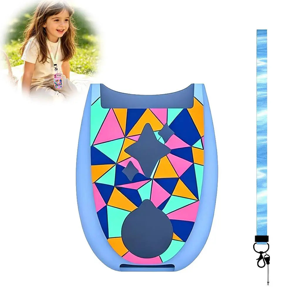 Silicone Case for Peekimo Interactive Pet Game + Lanyard