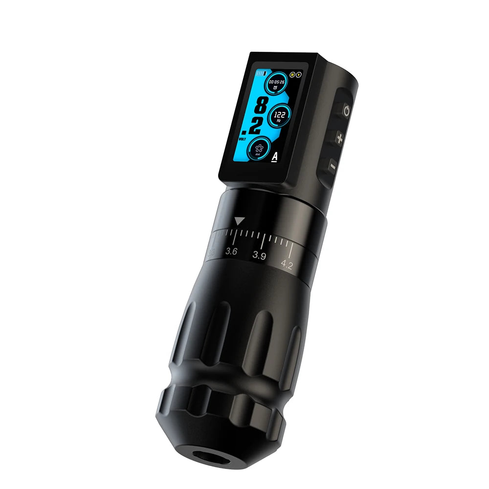 TUMAlab MAX Wireless Tattoo Pen | Powerful Motor, Adjustable Stroke