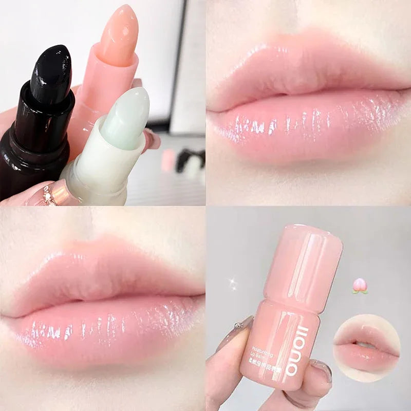Peach Moisturizing Lip Balm & Overnight Lip Mask Stick 3g