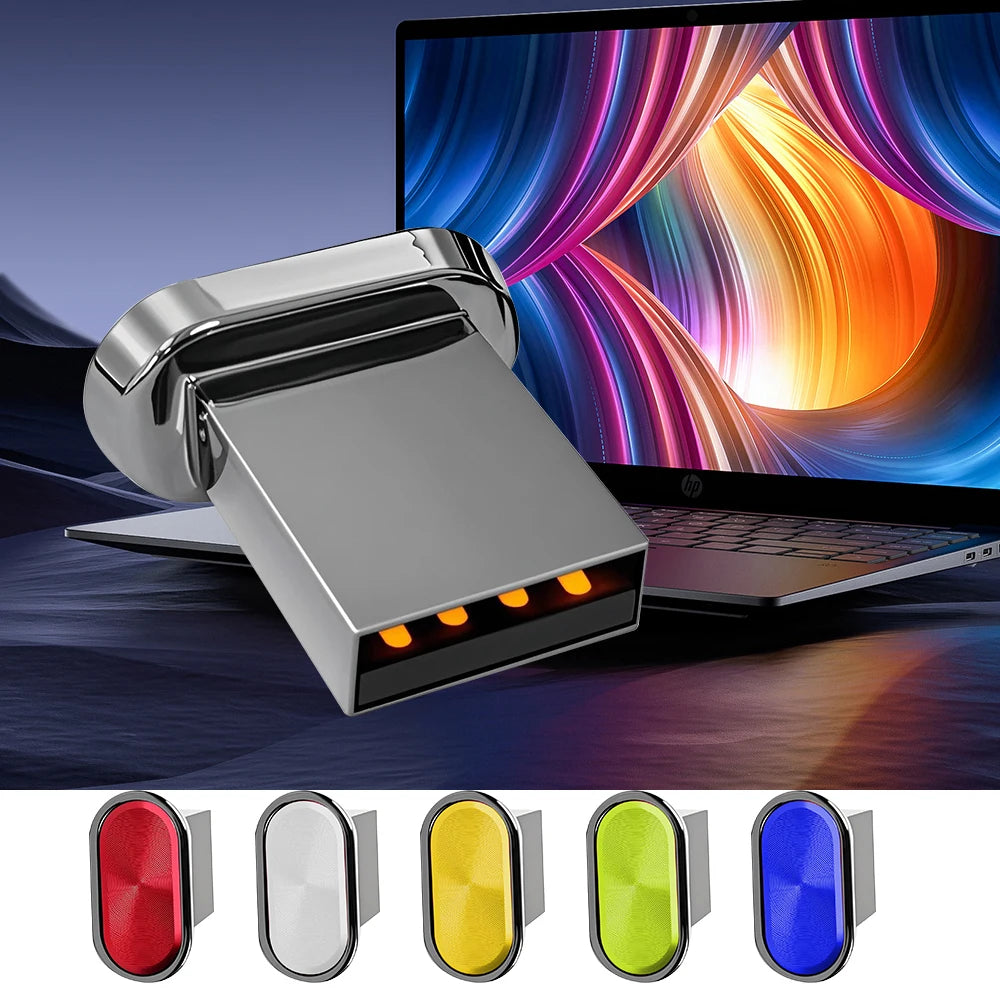Mini Metal USB Flash Drive 32GB 64GB | Waterproof Pen Drive USB Flash Drive PRIMED