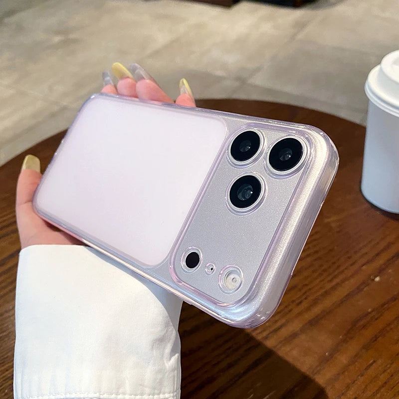 Ultra Thin Matte Clear iPhone Case – Shockproof Soft Cover