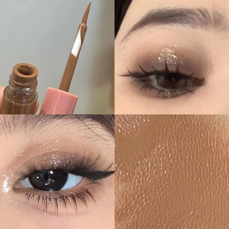 Toot Dodo Glitter Liquid Eyeshadow – Shimmer Coffee Brown