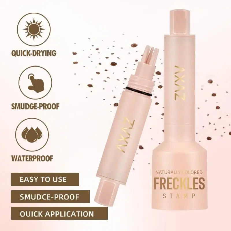 ZVXV 5-Point Freckle Stamp Pen – Waterproof Long-Lasting