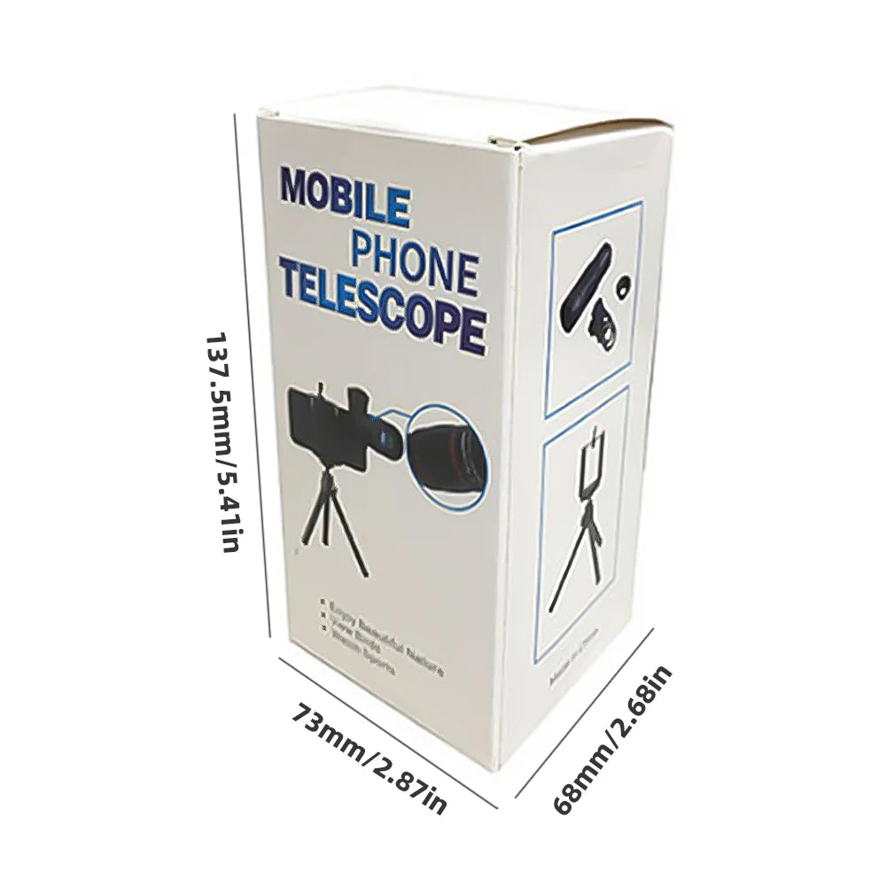 Clip-On Telephoto Lens for Smartphone – 18X 28X 36X Zoom Telephoto Phone Lens PRIMED