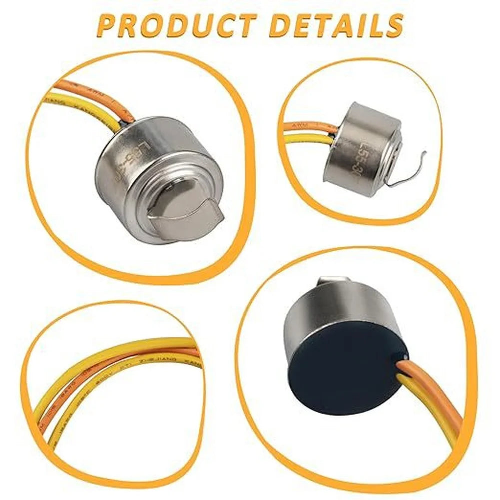 WR50X10010 Refrigerator Defrost Thermostat Replacement Part