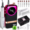 45000 RPM Rechargeable Nail Drill Machine | Portable Sander Electric Nail Drill PRIMED Rose red